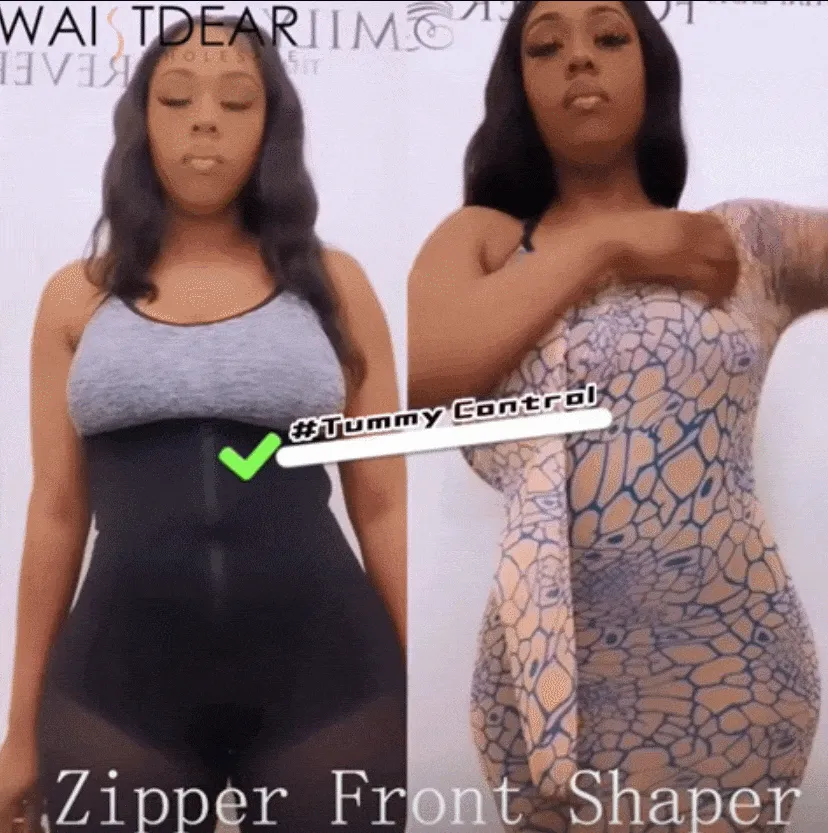 Adjustable Strap Postsurgical Full Body Shaper