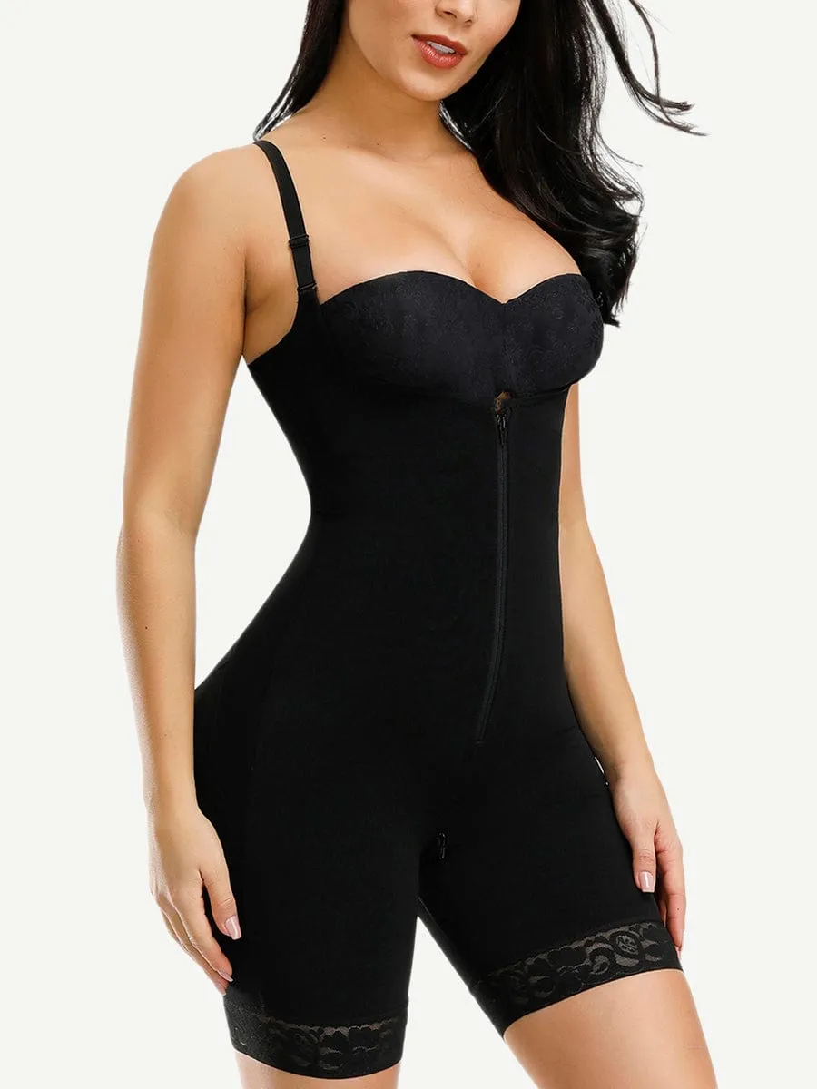 Adjustable Strap Postsurgical Full Body Shaper