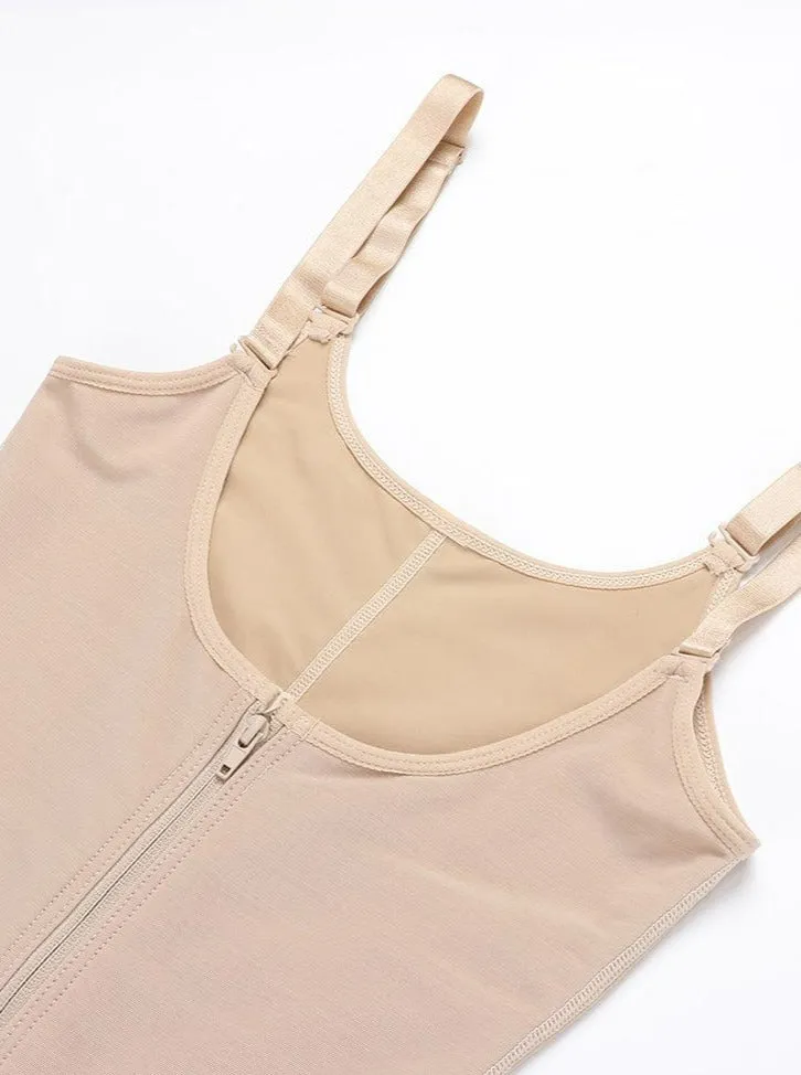 Adjustable Strap Postsurgical Full Body Shaper