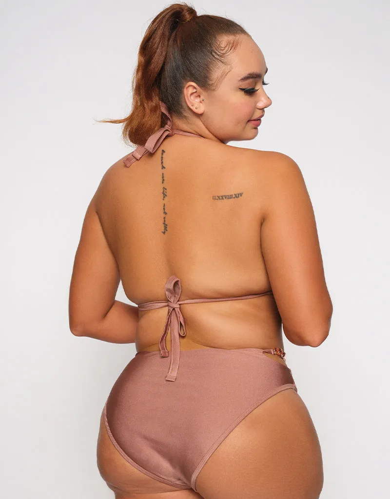 Ann Summers Suncity Bikini Top Gold