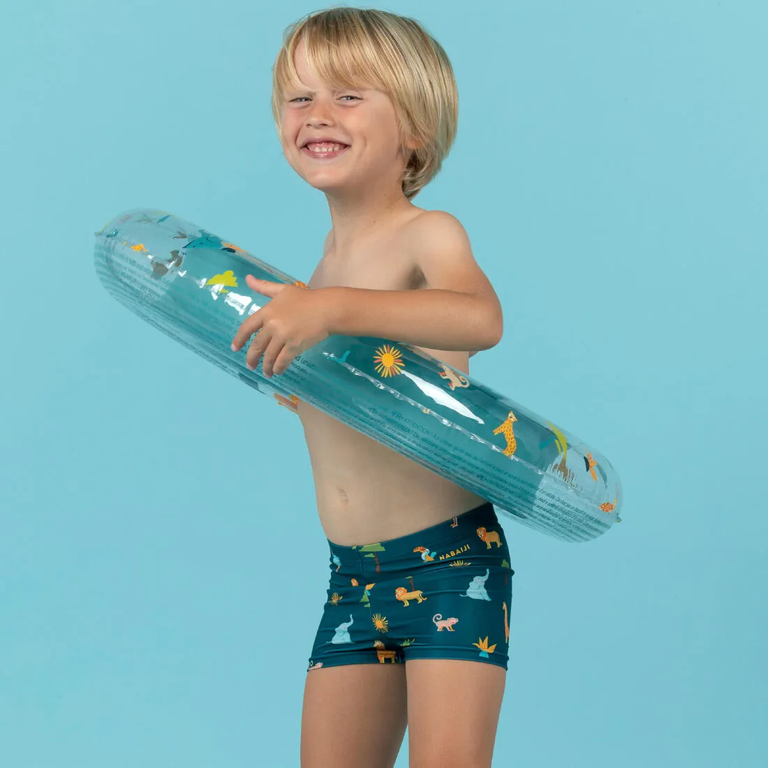Baby / Kids’ Swim Shorts - Blue Crab Print
