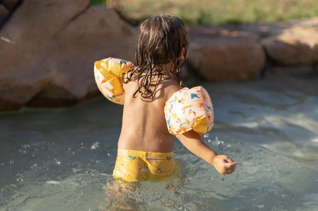 Baby / Kids’ Swim Shorts - Blue Crab Print