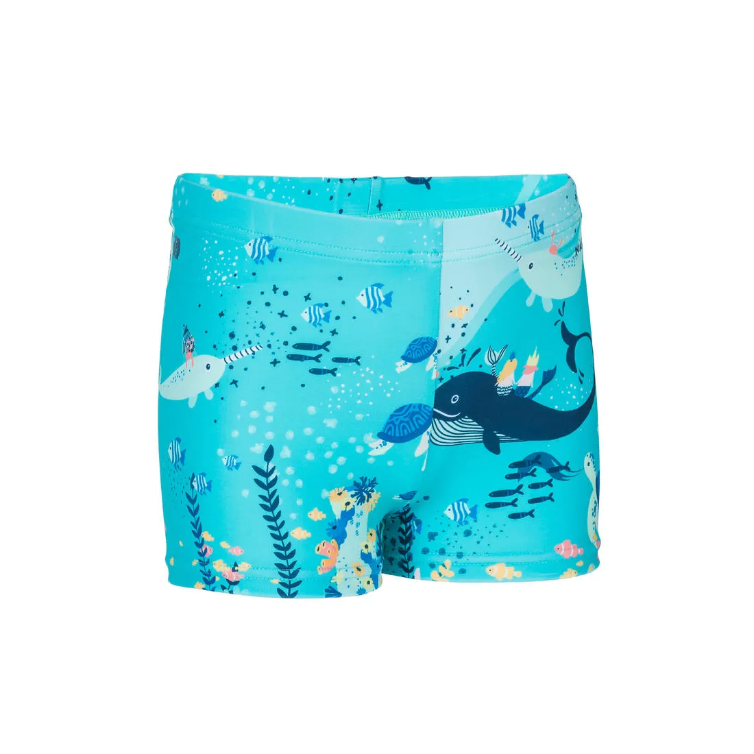 Baby / Kids’ Swim Shorts - Blue Crab Print