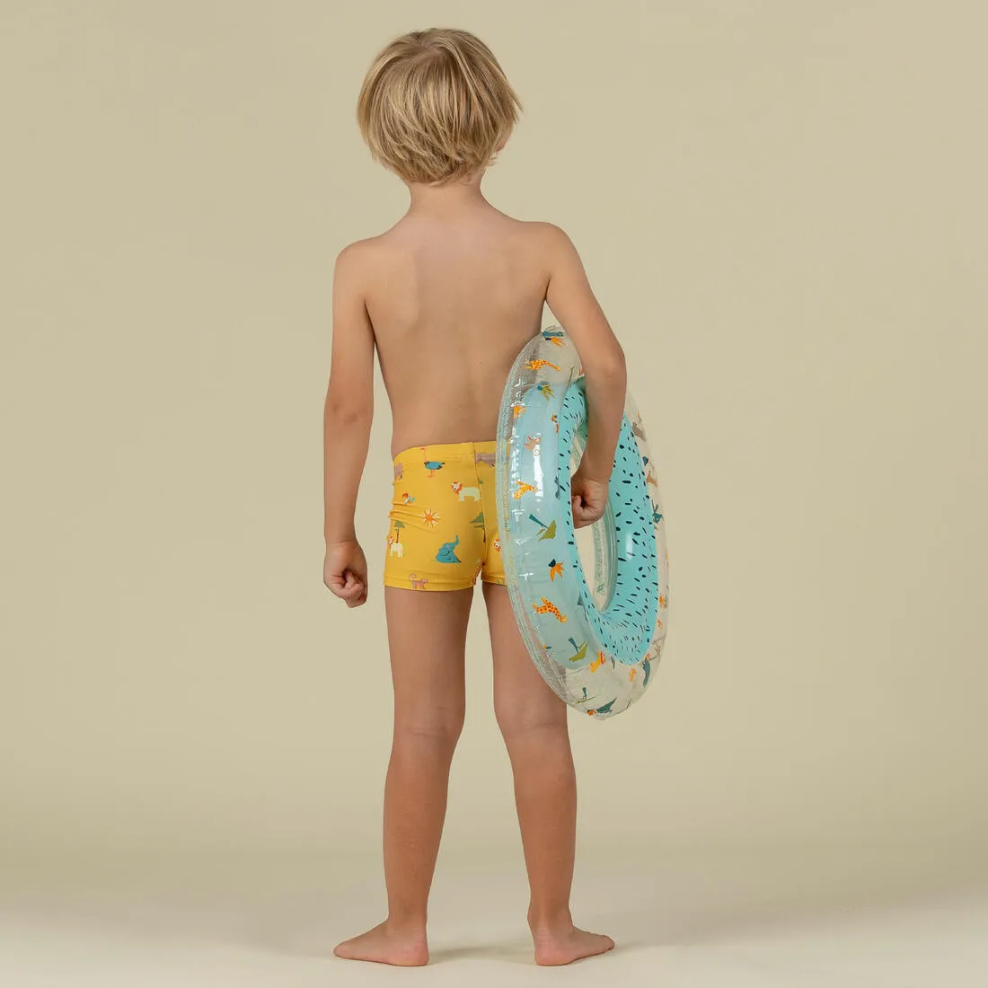 Baby / Kids’ Swim Shorts - Blue Crab Print