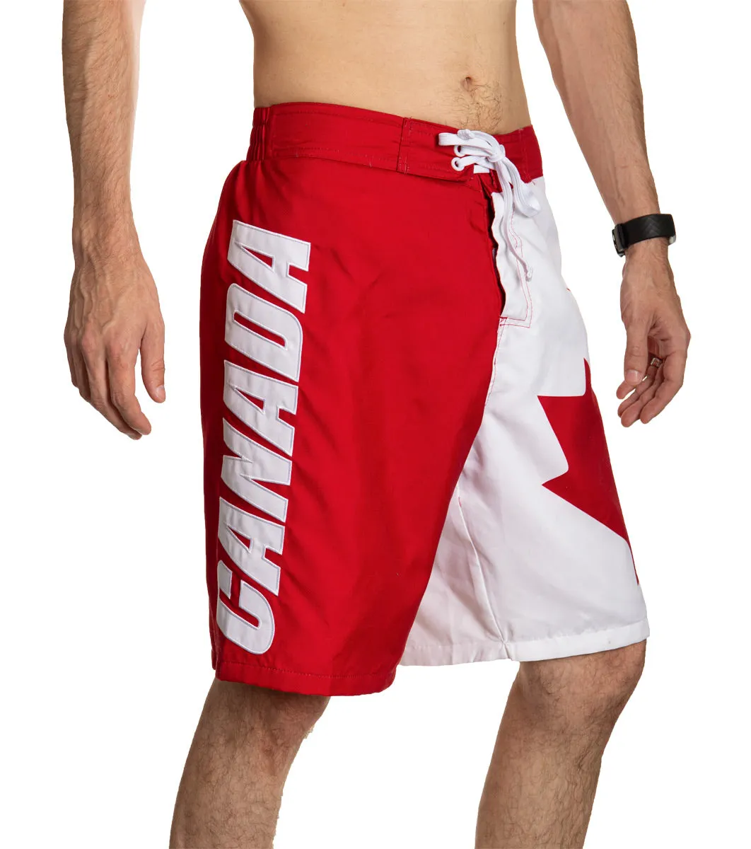 Canada Flag Boardshorts for Men