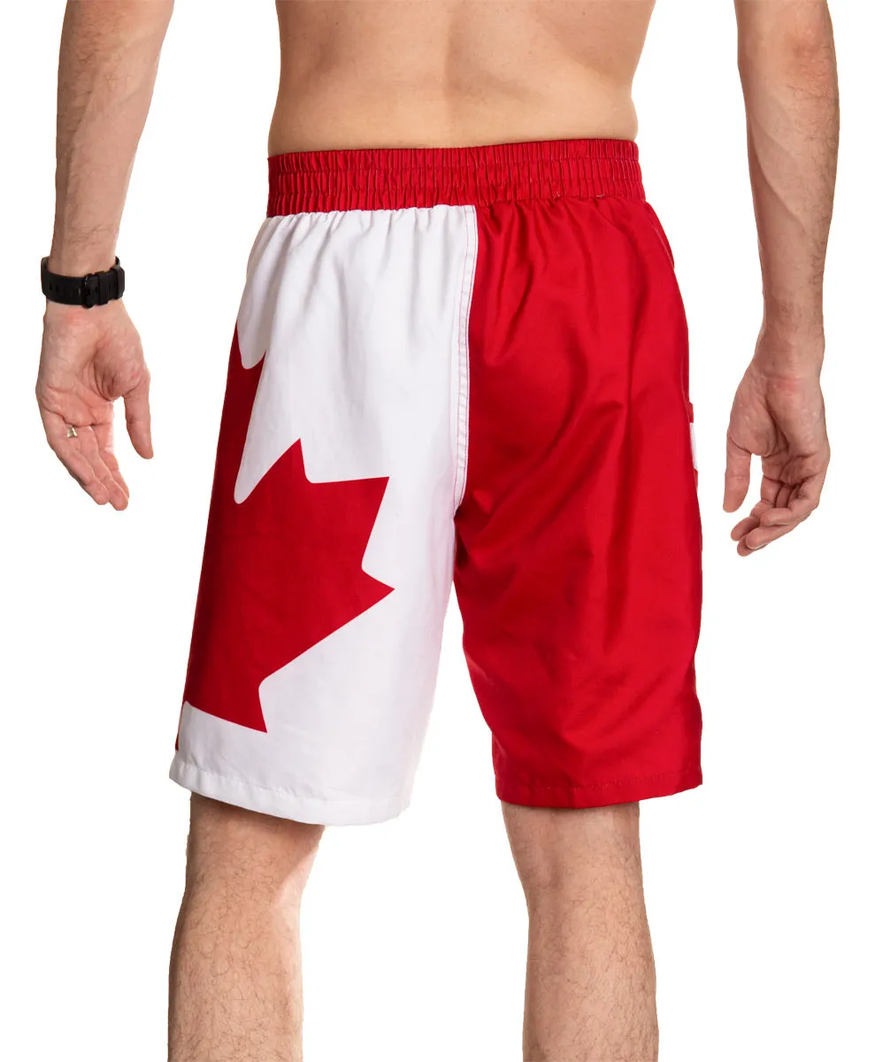 Canada Flag Boardshorts for Men