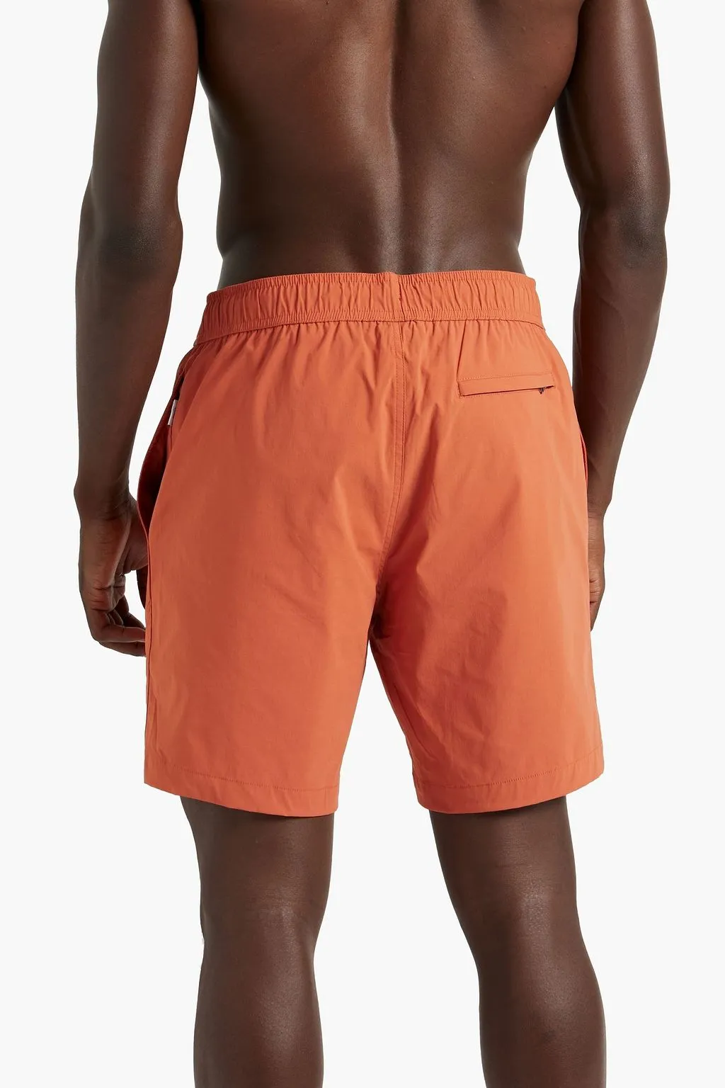 Charles ONIA mid-length swim shorts, orange