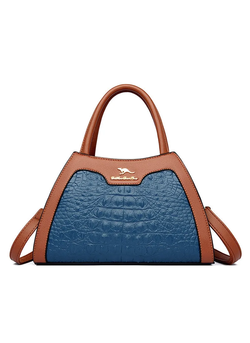Crocodile One-shoulder Handbag