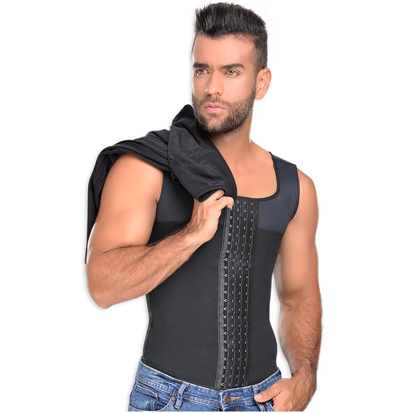 Fajas MYD 0060 | Tummy Control Slimming Vest for Men