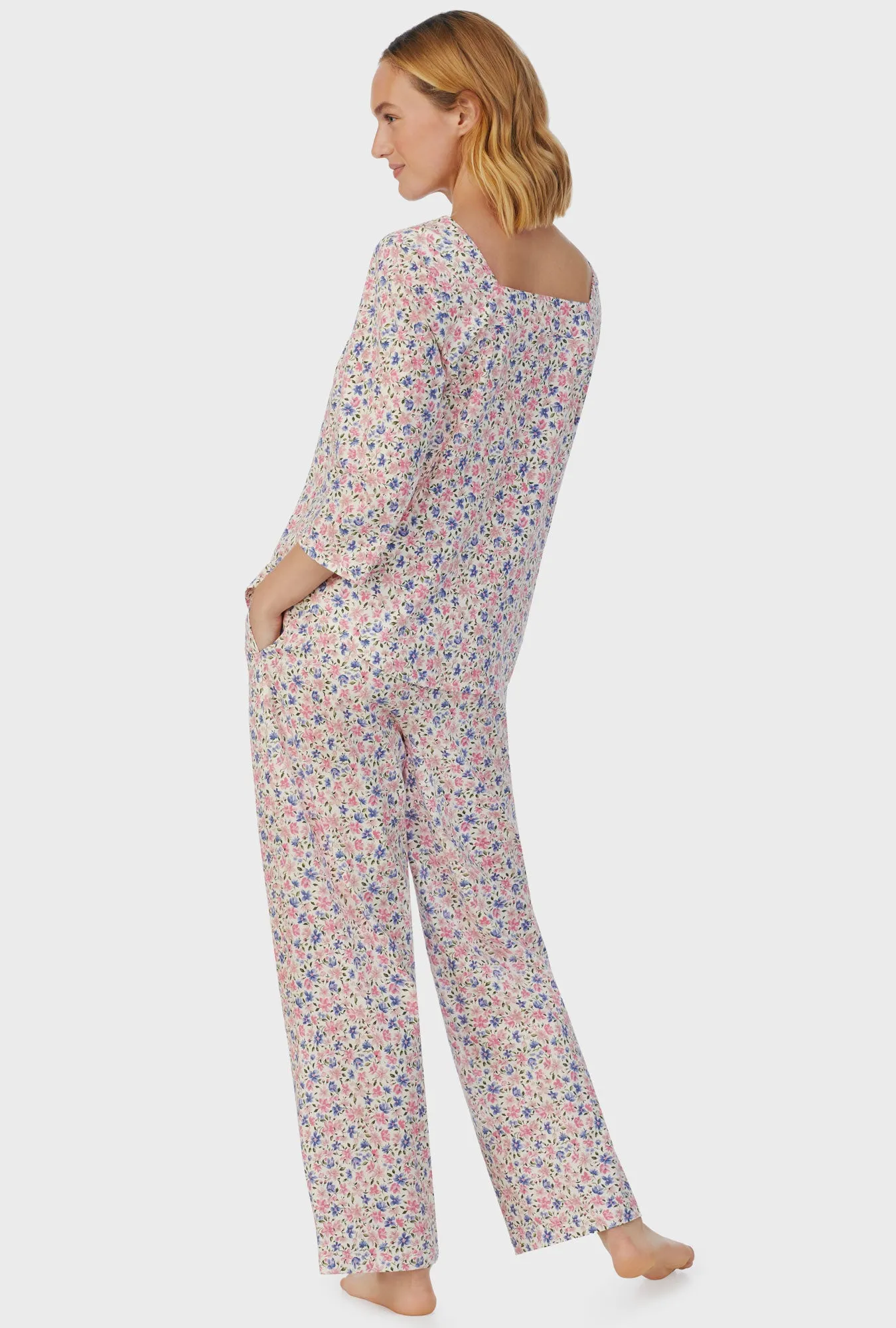 Floral Fields Long Pajama Set