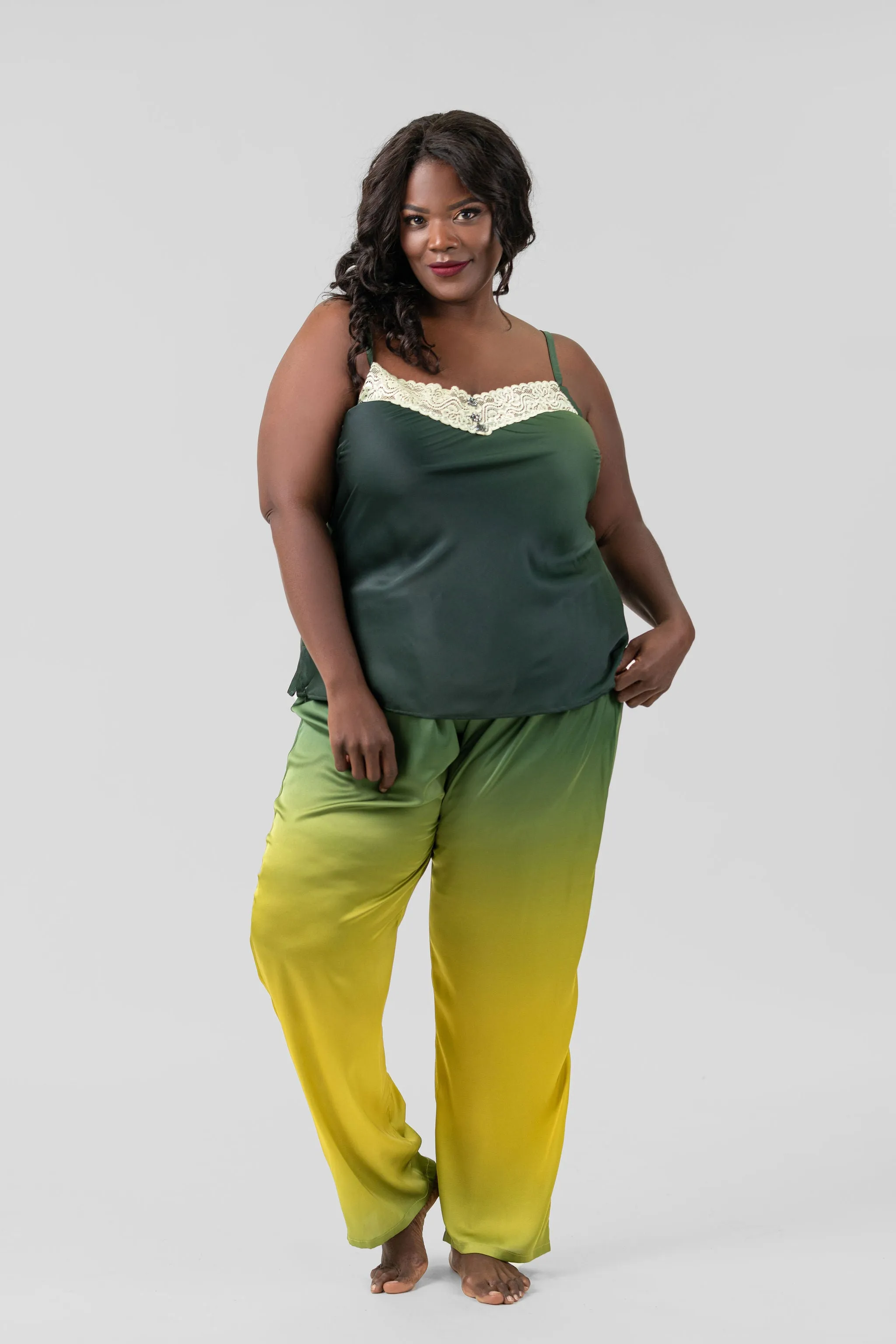 GREEN OMBRE PJ SET