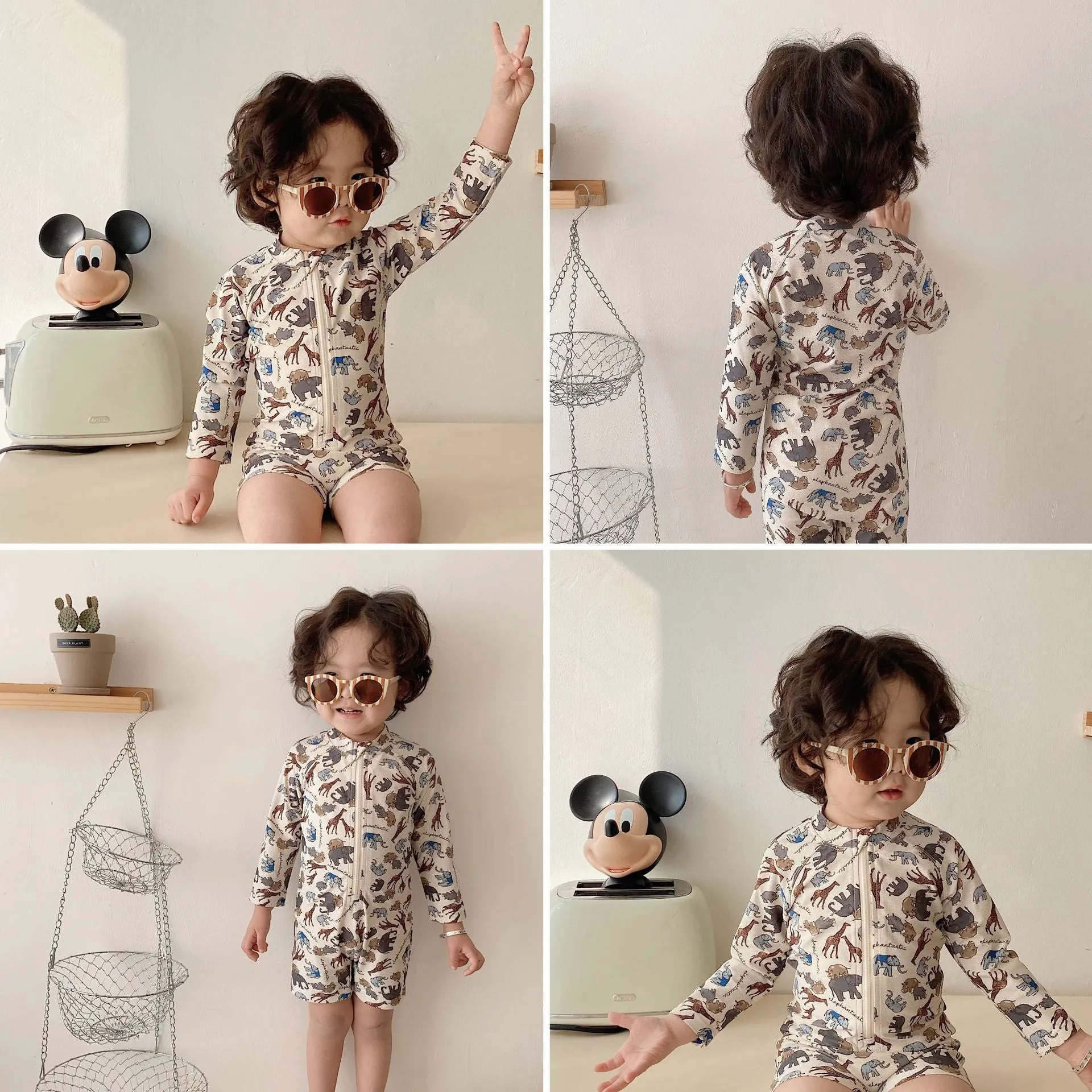 Infant Fast-Drying UV Protection Swimsuit