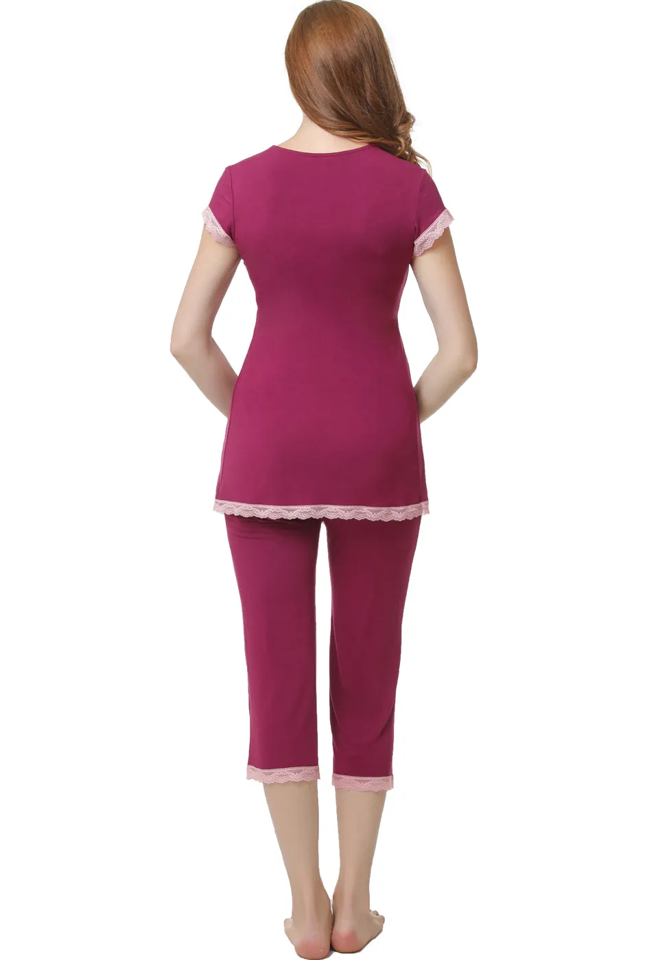 Kimi   Kai Maternity "Cindy" Nursing PJ Set