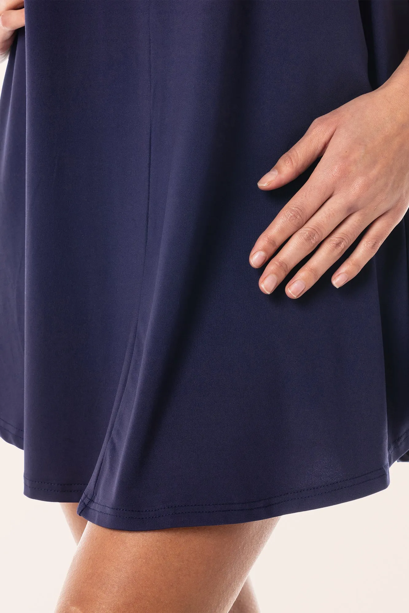 Lace Chemise Nightdress - Midnight Blue