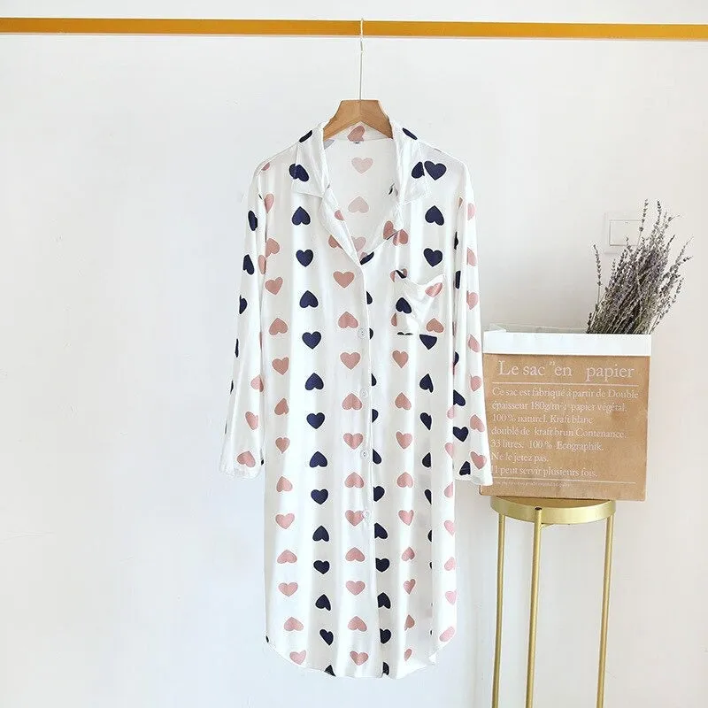 Ladies' Long-Sleeved Sleepwear