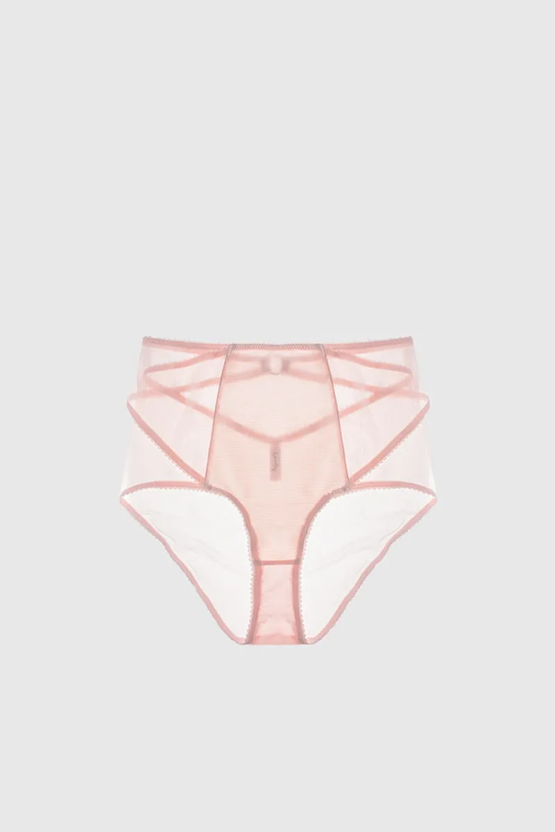 Lexi High Waist Brief - Ballet