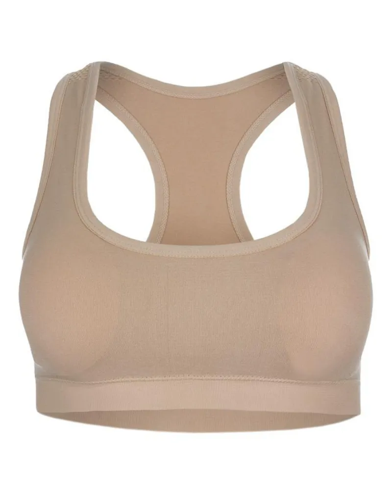 Me Moi Beige Racerback Beginner's Bra 2 Pack