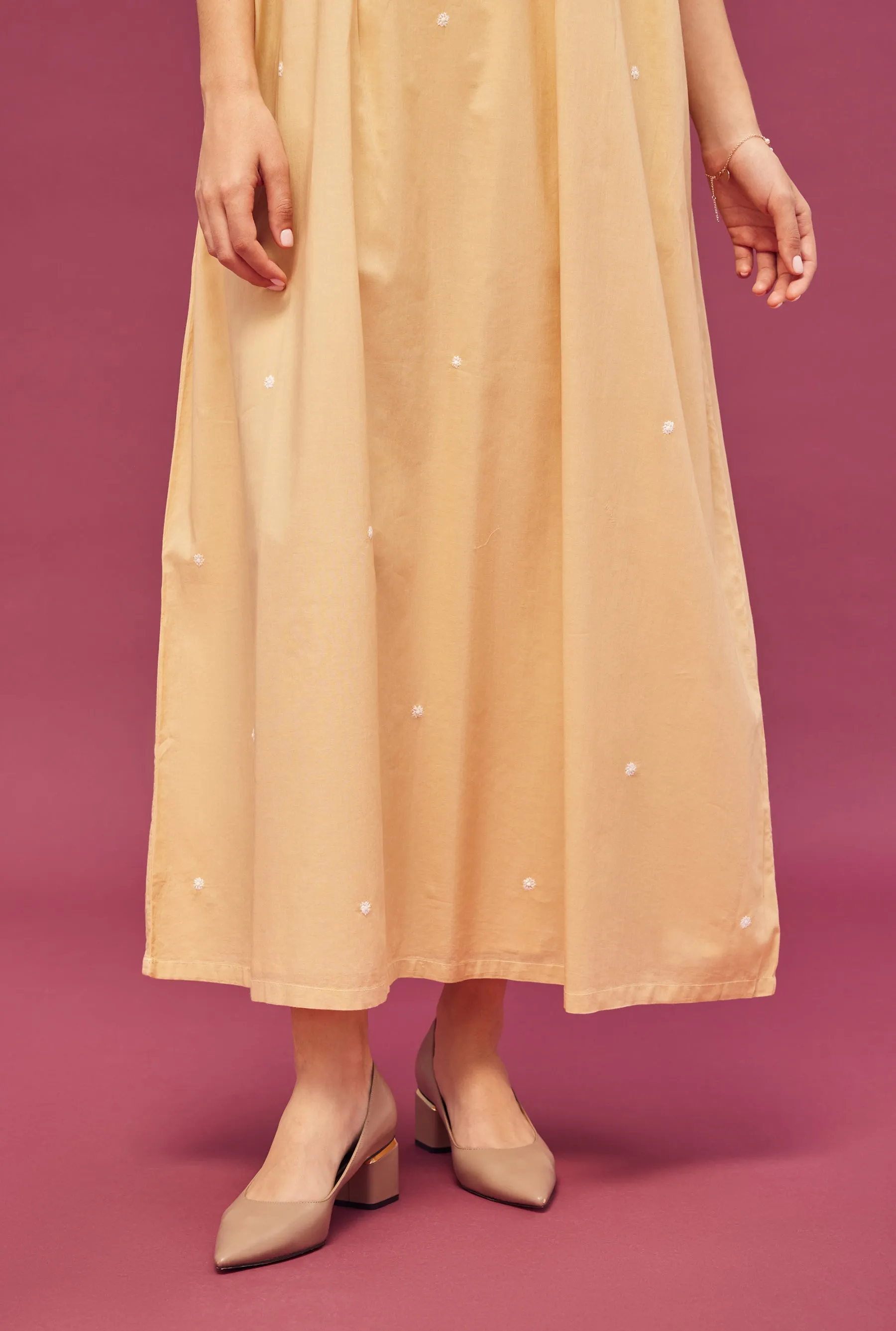 Noor Cream Nightdress