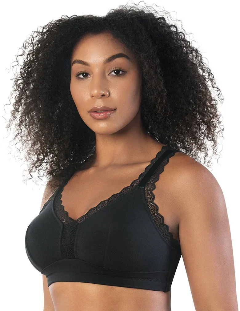 Parfait Dalis P5641 Black Wirefree Seamed Bralette