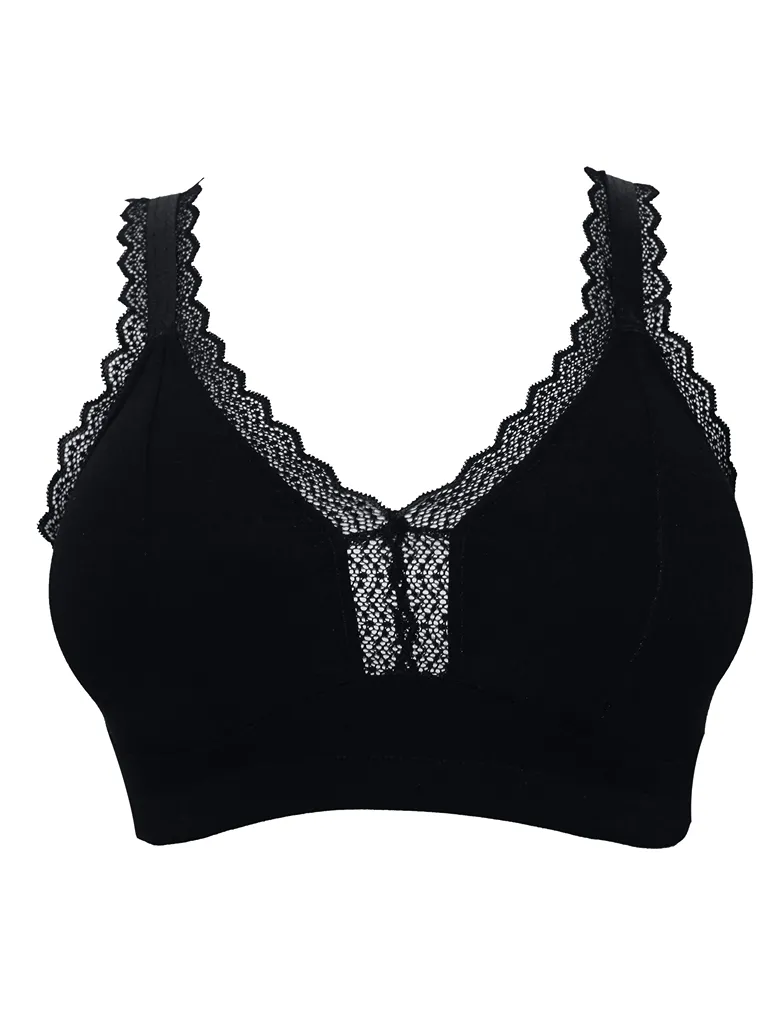 Parfait Dalis P5641 Black Wirefree Seamed Bralette