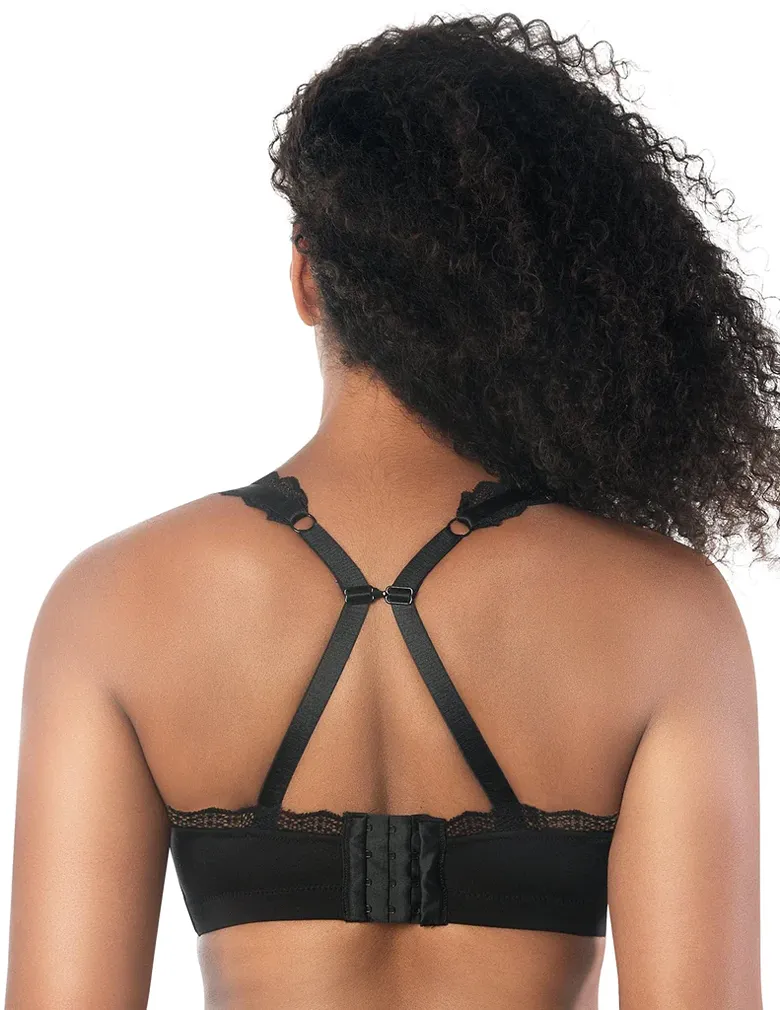 Parfait Dalis P5641 Black Wirefree Seamed Bralette