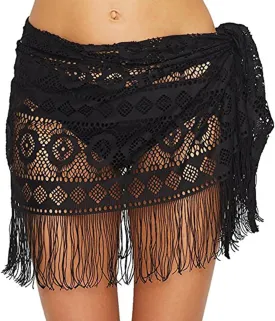 shermie Women's Lightweight Sarong Wrap Summer Beach Short Swimwear Shirt Bikini Bathing Suit Cover Up