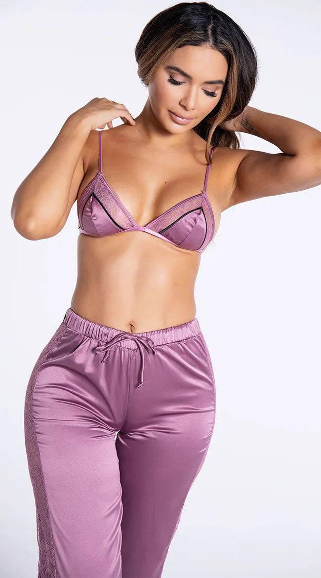 Sleep Tight Satin Pant Set