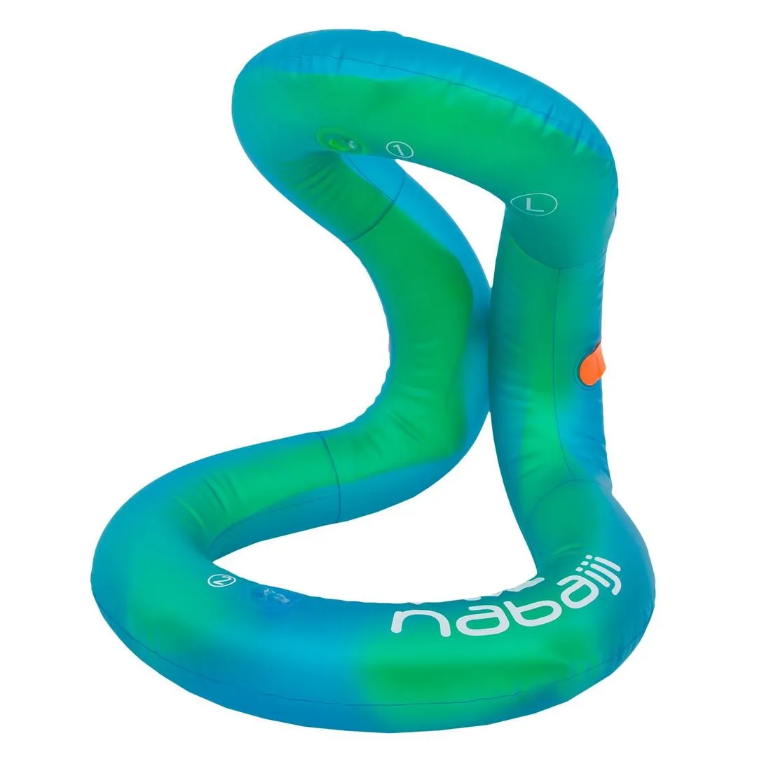 Swimming Inflatable Vest Size L (75-90 kg) - Blue