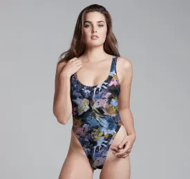 Swimsuit (Hi-Cut), Big Blooms