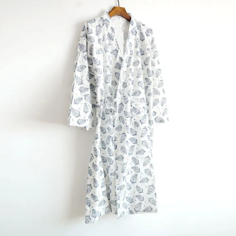 The All Over Printed Long Kimono