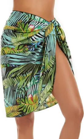 Women's Sarong Coverups Chiffon Bathing Suit Wrap Skirt Swimsuit Beach Wraps Swim Sarongs